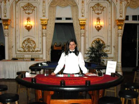 A casino party fundraiser for Donald Trump at Mar-a-Largo