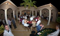 Casino Party Nights Florida, Inc. blackjack table at a bar mitzvah, Parkland, Florida