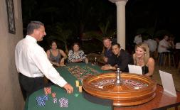 Casino Party Nights Florida, Inc. craps table, Ft. Lauderdale, Florida