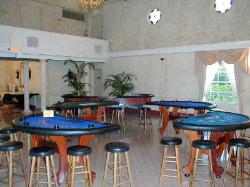 Casino Party Nights Florida, Inc. blackjack tables, private wedding party, Coconut Grove, Florida